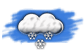leichter Schneefall