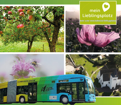 Bild Klimawandelbus und Lieblingsplätze