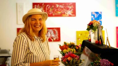 Foto der Malerin Katharina Wiesner