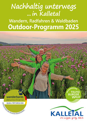 Plakat Wanderprogramm 2025