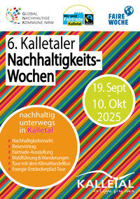 Flyer Nachhaltigkeitswochen 2025