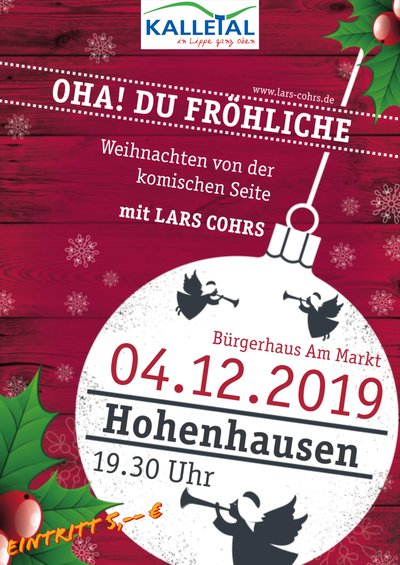 Plakat Hohenhausen 2019