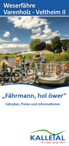 Titel Flyer Weserfähre