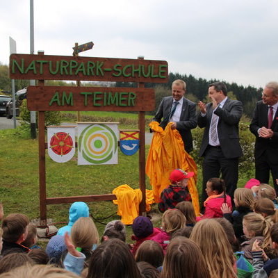 Zertifizierung Naturparkschule Am Teimer