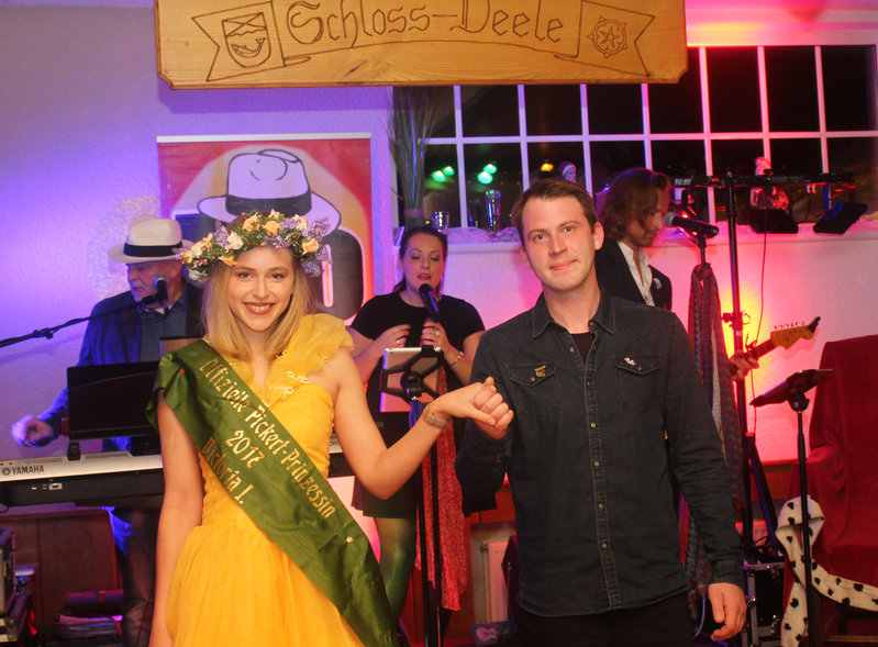 Sportlerball 17 Pickertprinzessin und Prinz Philip