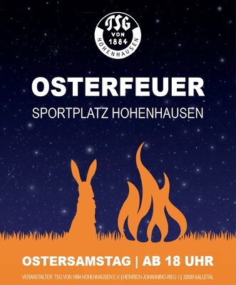 Osterfeuer Hohenhausen - TSG Hohenhausen Osterfeuer Hohenhausen