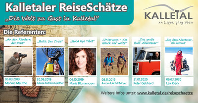 Kalletaler Reiseschätze_die Referenten