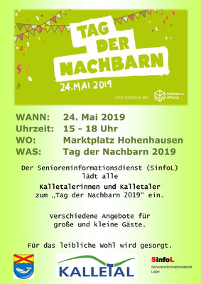 Tag der Nachbarn_Plakat